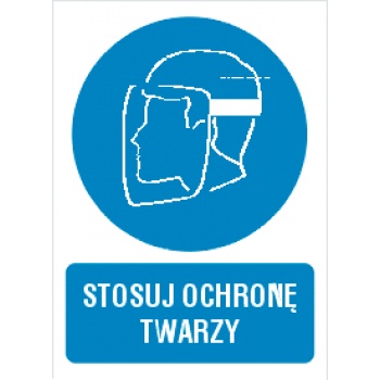 AH023 Stosuj osłonę twarzy