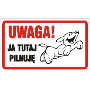AU009 Uwaga! Ja tu pilnuję