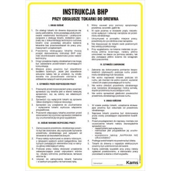 IAB04 Instrukcja BHP przy obsłudze tokarki do drewna