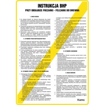 IAB08 Instrukcja BHP przy obsłudze frezarki - felcarki do drewna
