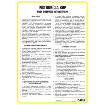 IAD03 Instrukcja BHP przy obsłudze wtryskarki