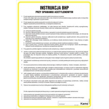IAC19 Instrukcja BHP przy spawaniu acetylenowym