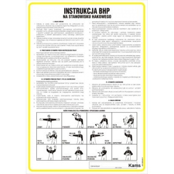IAE07 Instrukcja BHP na stanowisku hakowego