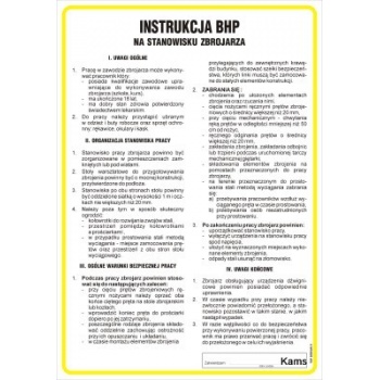 IAF03 Instrukcja BHP na stanowisku zbrojarza