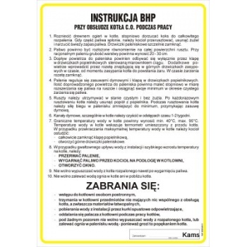 IAF18 Instrukcja obsługi kotła c.o. podczas pracy