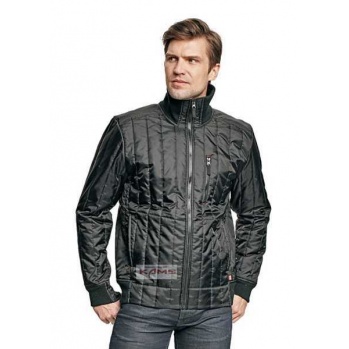 NIM - ocieplana, pikowana męska kurtka z kołnierzem - XS-4XL.