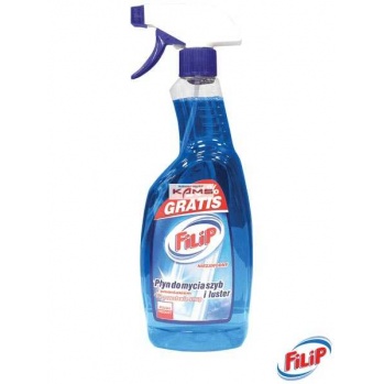 FILIP-PL-SZYB - płyn do szyb Filip z pompką 750 ml - 2 kolory.
