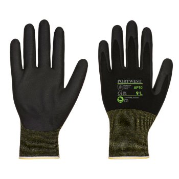 AP10 - Rękawica bambusowa NPR15 z pianką nitrylową (12 par) - XS-2XL