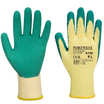 A150 - Rękawica Classic Grip - Lateks - 3 kolory - S-2XL