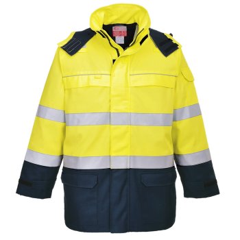 FR79 - Kurtka ostrzegawcza o właściwościach trudnopalnych Bizflame Multi Arc - M-2XL