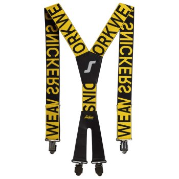 Snickers 9064 - szelki o ergonomicznym kroju z logo marki Snickers Workwear - one size 