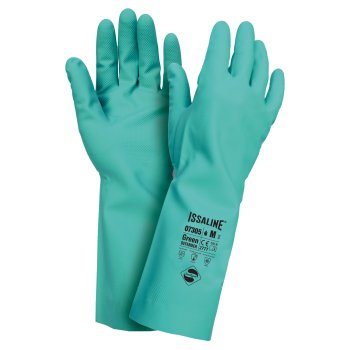 IS-07305 - Rękawice nitrylowe GREEN DEFENDER - S-XL