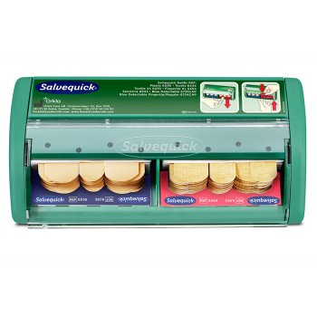 490700 - AUTOMAT Z PLASTRAMI CEDERROTH SALVEQUICK DISPENSER - SZER. 23 x WYS. 12 x GŁ. 5,5 CM