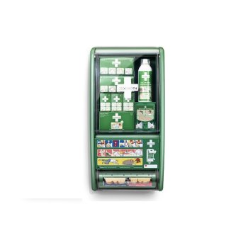 51011026 - APTECZKA ŚCIENNA CEDERROTH FIRST AID STATION - SZER. 29 x WYS. 56 x GŁ. 12 CM