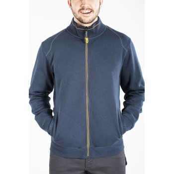 Bluza rica lewis z zamkiem błyskawicznym FULLZIP w kolorze szarym i niebieskim - M-2XL