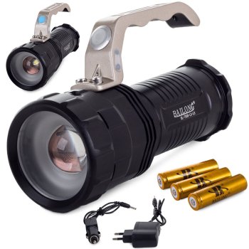 Latarka profesjonalna szperacz z diodą Cree XM-L3-U3 Zoom T808 Bailong