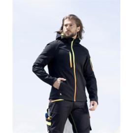 ARDON CREATRON - Kurtka softshell ARDONCREATRON odpinany kaptur odblaski rękawy raglanowane 93 % poliester 7 % elastan TPU membrana 5000/5000 - S-4XL