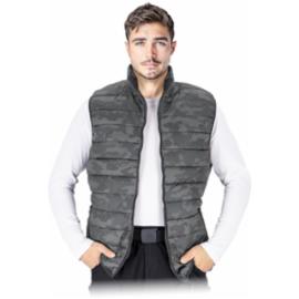 SPINER-V - Pikowany bezrękawnik ochronny ocieplany męski - M-3XL