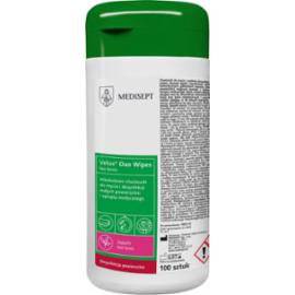 MED-VELDUOWIP-P - Alkoholowe chusteczki do mycia i dezynfekcji powierzchni w puszce, Velox® Duo Wipes