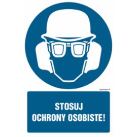 GL052 - Stosuj ochrony osobiste!