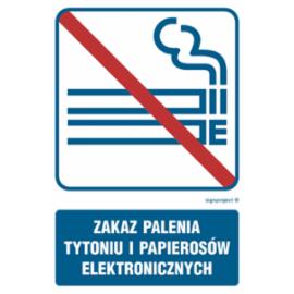RB036 - Zakaz palenia tytoniu i papierosów elektronicznych