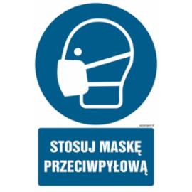 GL018 - Stosuj maskę przeciwpyłową