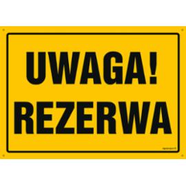 OA087 - Uwaga! Rezerwa