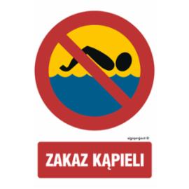 OE018 - Zakaz kąpieli