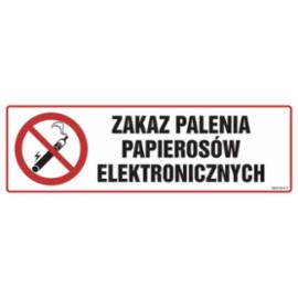 NC090 - Zakaz palenia papierosów elektronicznych