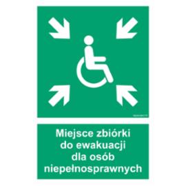 AF024 - Miejsce zbiórki do ewakuacji dla niepełnosprawnych