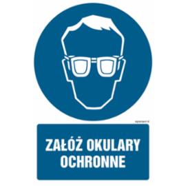 GL003 - Załóż okulary ochronne