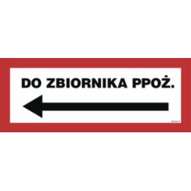 BC135 - Do zbiornika ppoż. w lewo
