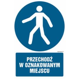 GL050 - Przechodź w oznakowanym miejscu