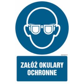 GL051 - Załóż okulary ochronne