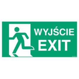AC076 - Wyjście / EXIT lewostronne
