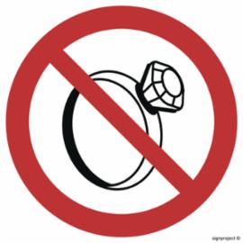 GB034 - Zakaz noszenia biżuterii