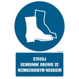 GL030 - Stosuj ochronne obuwie ze wzmocnionym noskiem