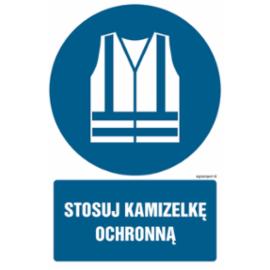 GL032 - Stosuj kamizelkę ochronną