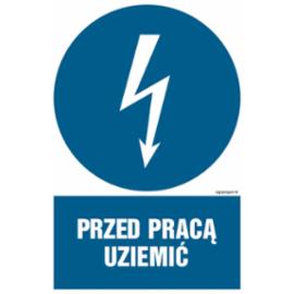 HE005 - Przed pracą uziemić