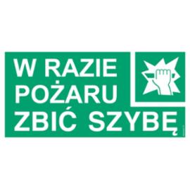 AC040 - W razie pożaru zbić szybę