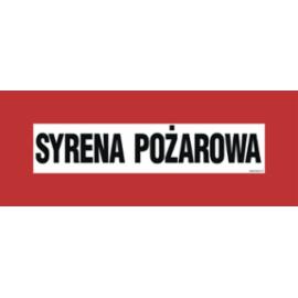 BC111 - Syrena pożarowa