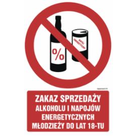 GC092 - Zakaz sprzedaży alkoholu i napojów energetycznych młodzieży do lat 18-tu