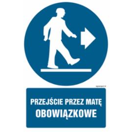 GL033 - Przejście przez matę obowiązkowe