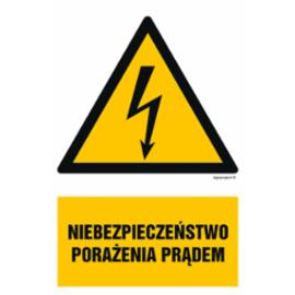 HA031 - Niebezpieczeństwo porażenia prądem