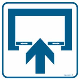 RA069 - Uwaga! Drzwi otwierane automatycznie