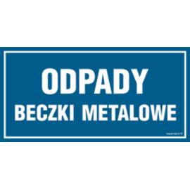 ND019 - Odpady beczki metalowe