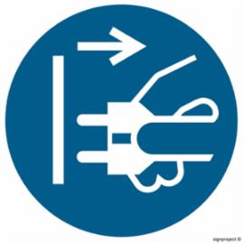 GJ006 - Nakaz odłączenia urządzenia od sieci elektrycznej