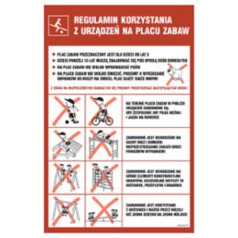 NE001 - Regulamin korzystania z urządzeń na placu zabaw