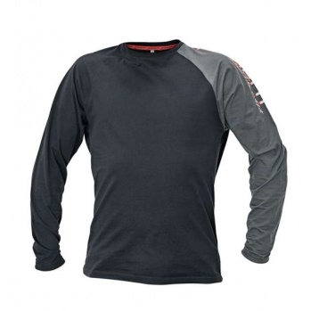 MOROS T-SHIRT LONG SLEEVE - męski T-SHIRT z długimi reglanowanymi rękawami - S-3XL.