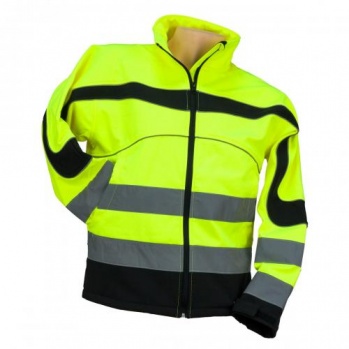 KURTKA SOFTSHELLOWA HSV - ostrzegawcza 2 kolory - M-3XL.